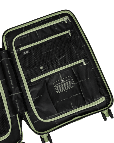 Walizka kabinowa SwissBags Tourist 55 cm zielony