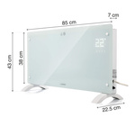 Electric room heater Wisser NEA 2500 W white