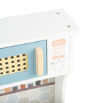 Drewniana kuchnia z akcesoriami