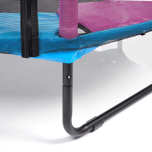 Trampolina dla dzieci Meteor TRP-65P 140 cm różowy/jasny niebieski