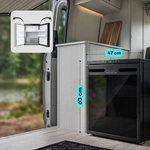 Lodówka kompresorowa Meteor CR65X 58.4 l