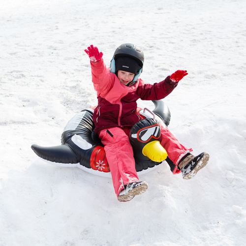 Snow tube Meteor Penguin black/red