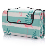 Picnic Blanket Meteor 2XL 200x200 cm flamingos