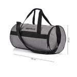 Fitness Bag Meteor Sirin 25 l grey melange/black