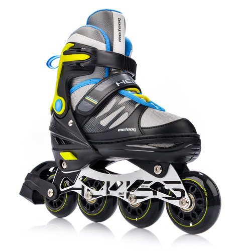 Inline skates Meteor Heliss M 34-38 yellow