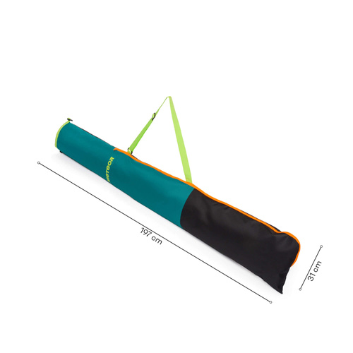Ski bag Meteor Norse green/black