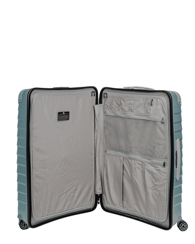 SwissBags Diamond cut medium case 67 cm metallic blue