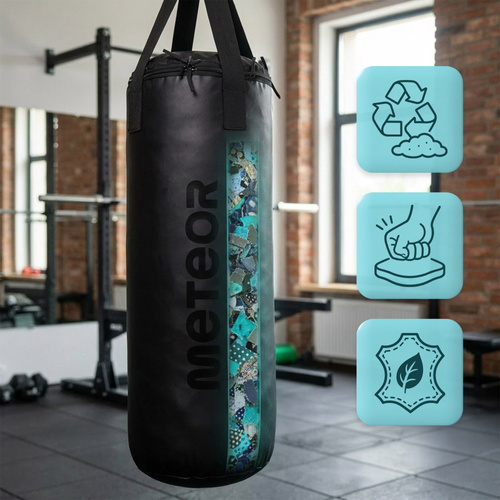 Boxing Set Meteor punching bag 12 kg and boxing gloves 6 oz