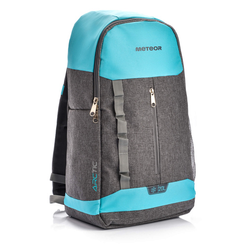 Cooler backpack Meteor Arctic 20 l blue/grey melange