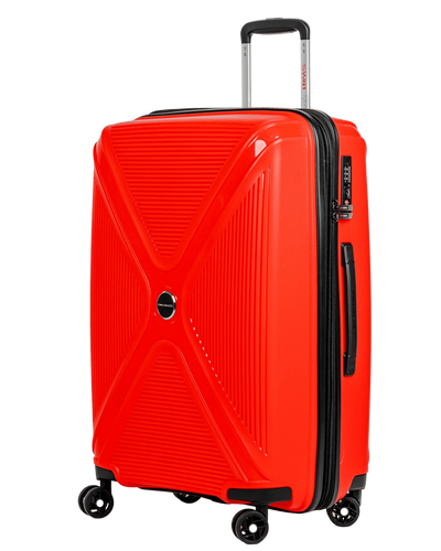 Średnia walizka SwissBags Cross-Box 67 cm czerwony