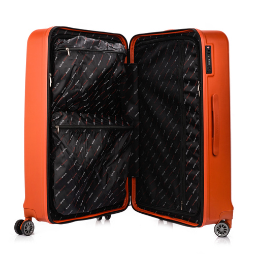 Duża Walizka SwissBags Cosmos 77cm Ciemny pomarańczowy