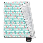 Picnic Blanket Meteor  2XL 200x200 cm Flamingos