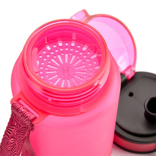 Sports water bottle Meteor 650 ml pink