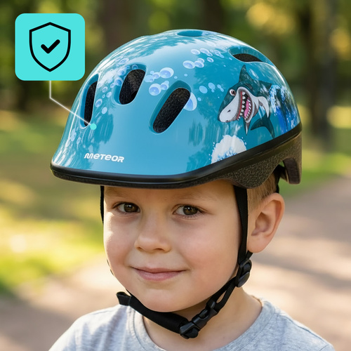 Kids bike helmet KS06 S 48-52 cm Baby Shark