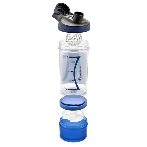 Shaker Meteor bottle 500 ml blue
