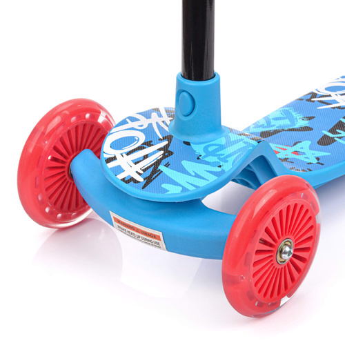 Three-wheel scooter Meteor Funny blue