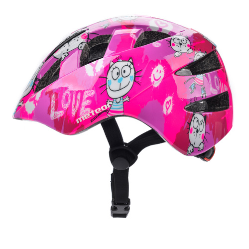 Kask rowerowy dla dzieci Meteor PNY11 S 43-48 cm Cats