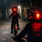 Full-face bicycle helmet Meteor Lupus S 48-52 cm black/red