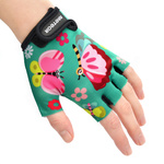 Meteor Kids M Butterflies cycling gloves