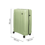 Large case SwissBags Tourist 75 cm green