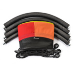 Huśtawka bocianie gniazdo Meteor 110 cm żółty/pomarańczowy/czerowny