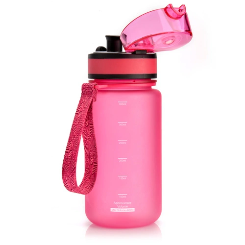 Sports water bottle Meteor 350 ml pink