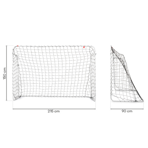 Meteor Football Goal 215x150x90 cm