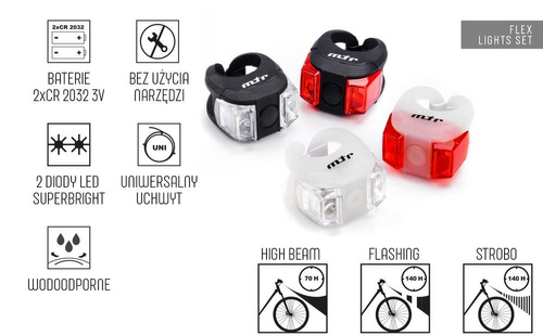 Meteor lightning set Flex black