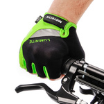 Bike gloves Meteor Gel GX31 S green