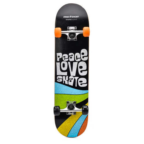 Skateboard Meteor Peace Green
