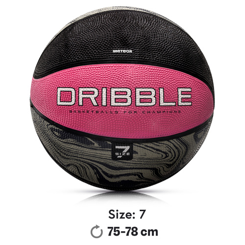 Basketball Meteor Dribble 7 pink