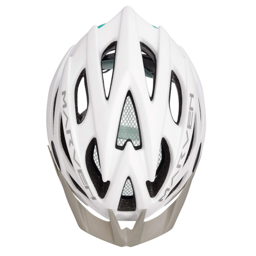 Kask rowerowy Meteor Marven M 55-58 cm biały/miętowy