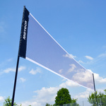 Portable badminton net Meteor 4.1x2.2 m