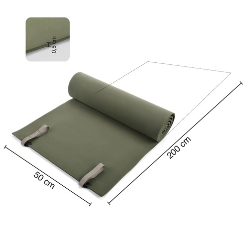 Eva foam camping mat Meteor 200x50x0,5 cm sea-green