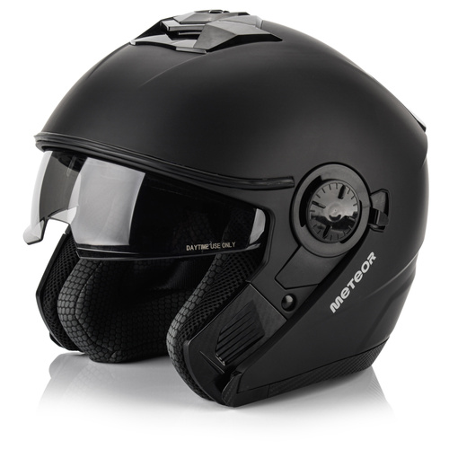 Kask motocyklowy Meteor Hekato L 59-60 cm czarny