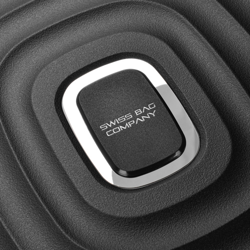 Średnia Walizka SwissBags Echo 67cm Czarna