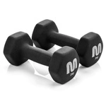 Cast iron dumbbell set 2x3 kg Meteor