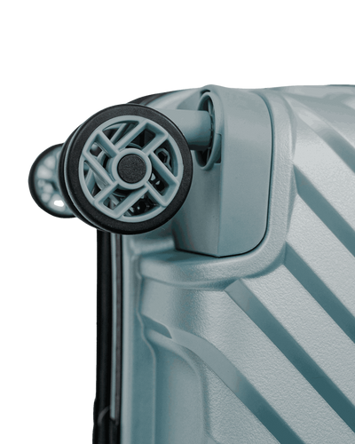 Swissbags Diamond cut cabin case 55 cm metallic blue