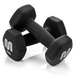 Cast iron dumbbell set 2x2 kg Meteor