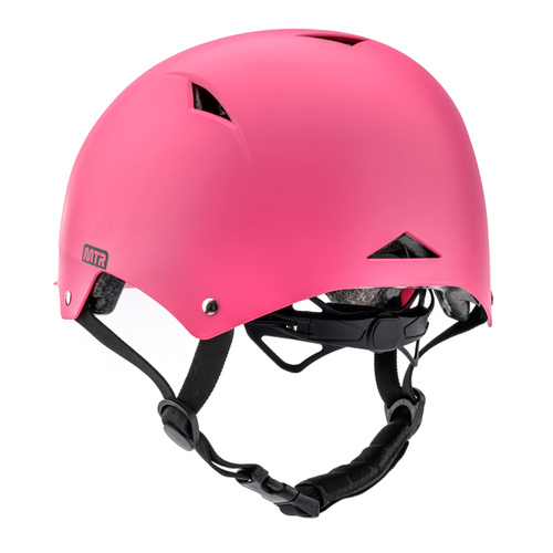 Kask rowerowy dla dzieci Meteor KS02 S 48-52 cm różowy