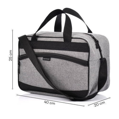 Torba Meteor Lokman 20 l szary melanż