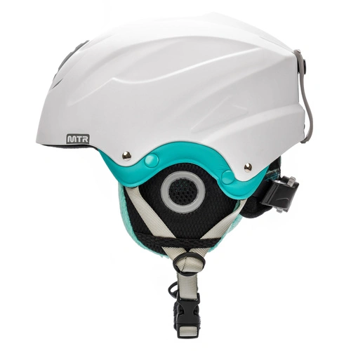 Ski helmet Meteor Lumi S 53-55 cm mint / white