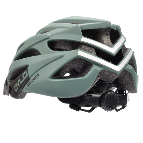 Kask rowerowy Meteor Ovlo L 58-61 cm zielony