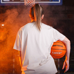 Piłka koszykowa Meteor Layup 7 pomarańczowy