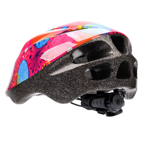 Meteor cycling helmet KS05 S 48-52 cm pink Abstract