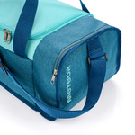 Torba fitness Meteor Nepr 20 l niebieski/miętowy