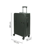 SwissBags Magna medium case 68 cm green