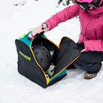 Ski boot bag Meteor Norse green/black