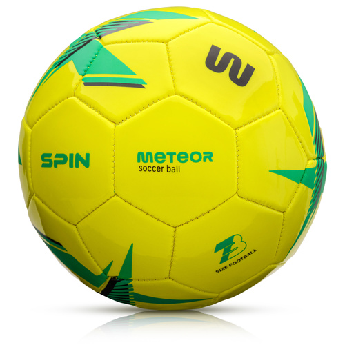 Meteor Spin Football 3 yellow