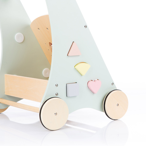 Wooden Manipulative Walker green